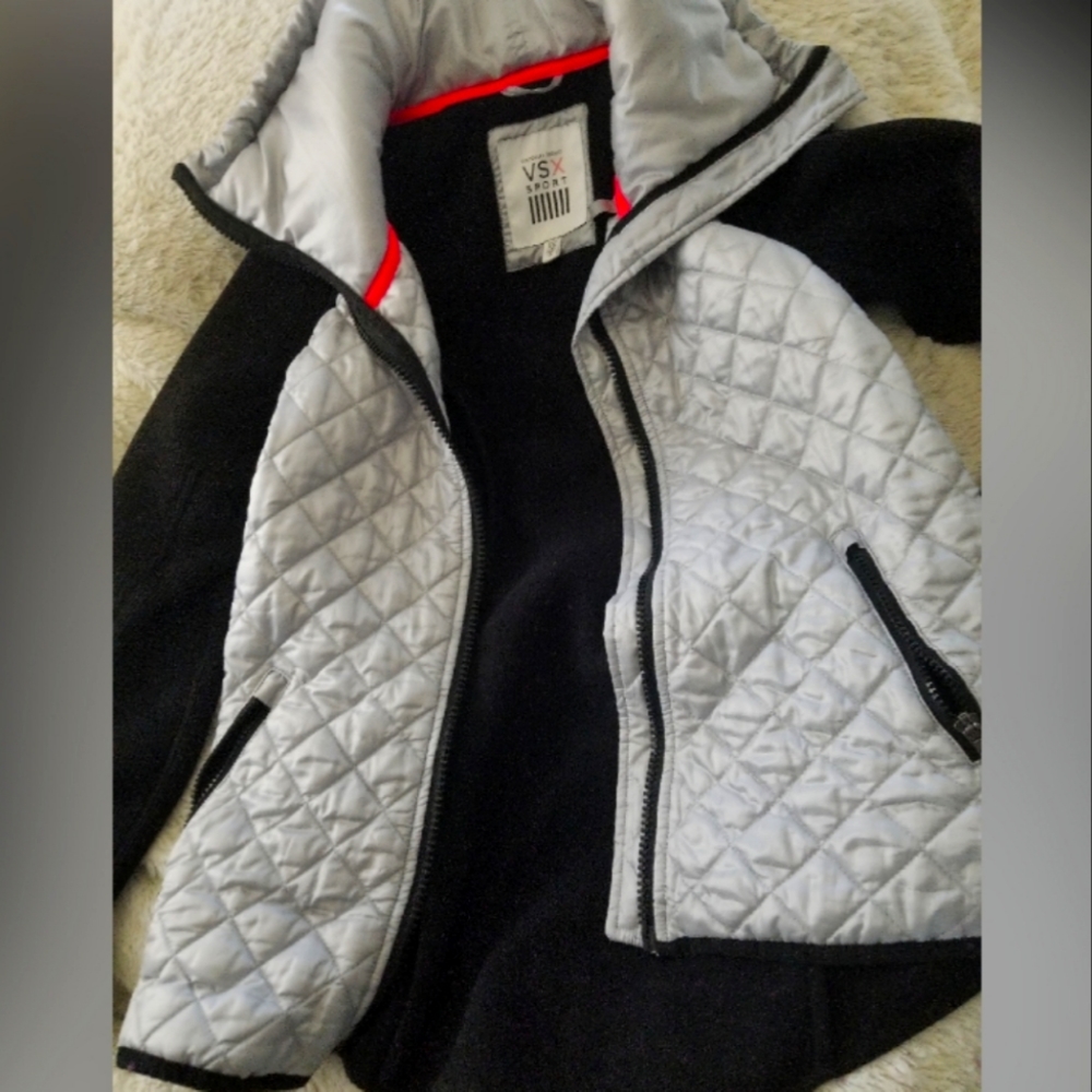 VSX Victoria Secret Sport jacket (Sliver/black quilted)